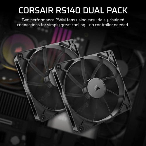 Corsair RS140 Black Dual Pack