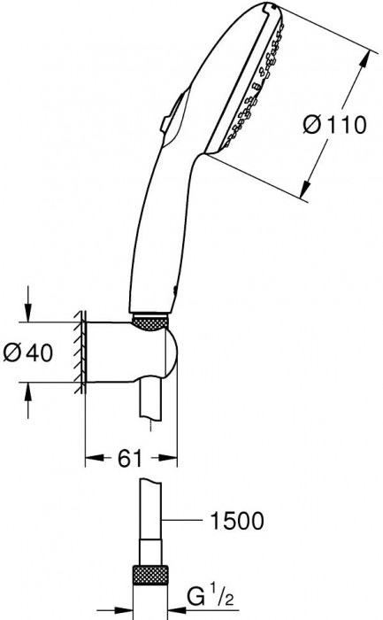 Grohe Tempesta 110 26920003