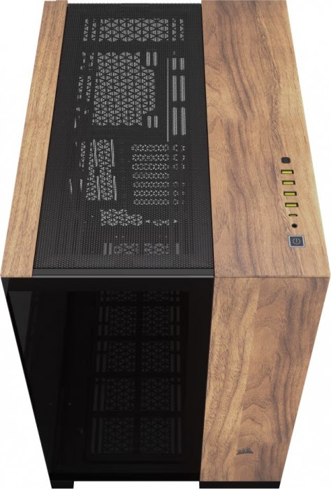 Corsair 6500X Black/Walnut Wood