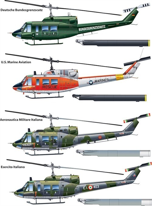 ITALERI Bell AB 212 / UH-1N (1:48)