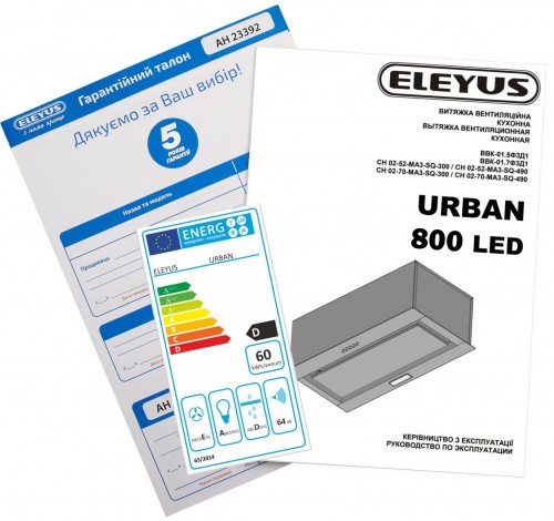 ELEYUS Urban 800 LED 52 BL