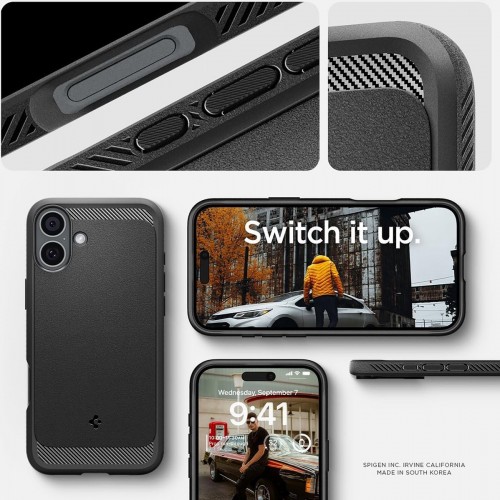 Spigen Rugged Armor with MagSafe for iPhone 16 Plus