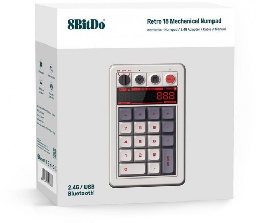 8BitDo Retro 18 Mechanical Numpad