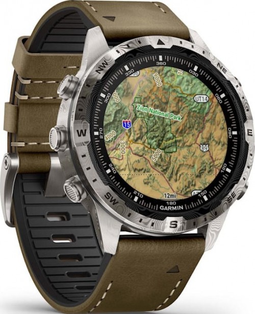 Garmin MARQ Adventurer Gen 2 Damascus Steel