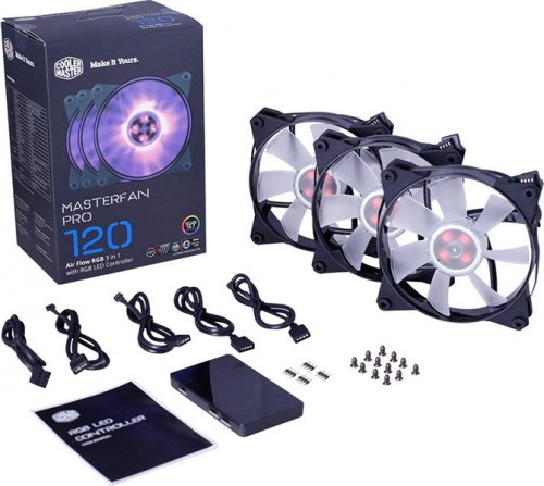 Cooler Master MasterFan Pro 120 Air Flow RGB 3in1