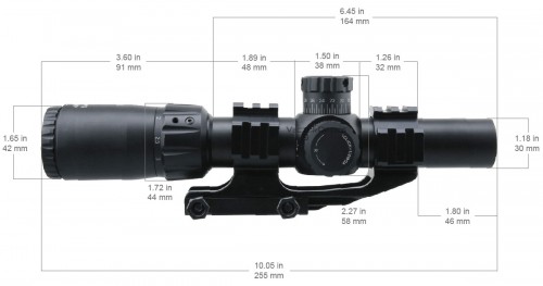 Vector Optics Mustang 1-4x24FFP