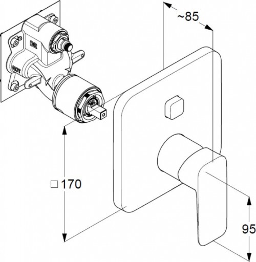 Kludi Pure&Style 406590575
