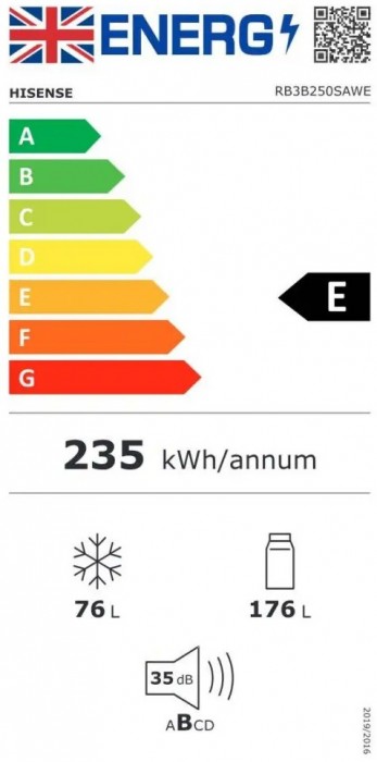 Hisense RB3B250SAWE