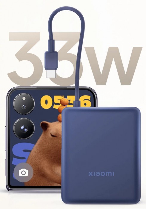 Xiaomi Power Bank 10000 33W Integrated Cable