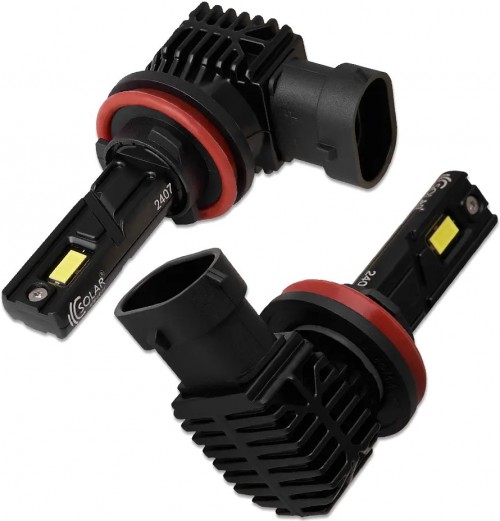 Solar LED H11 6500K 3000Lm 30W 2pcs