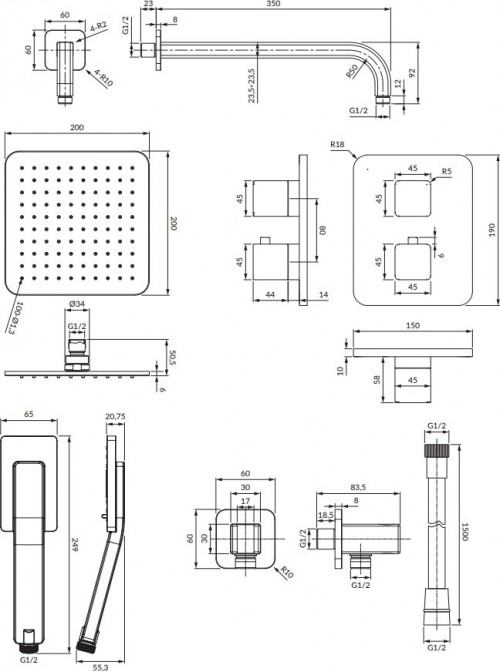 Omnires Slide SYSSL11GR