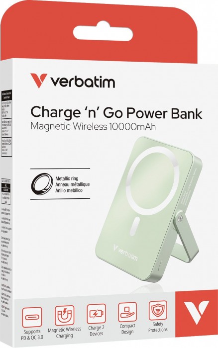 Verbatim Charge n Go Magnetic 10000