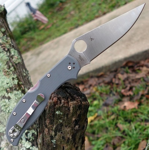 Spyderco Strech 2 XL G-10 CPM Cru-Wear