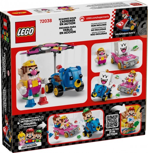 Lego Mario Kart Wario and King Boo 72038