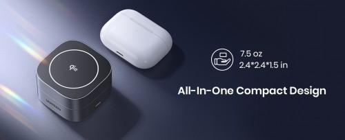 Ugreen Qi 2-in-1 Inductive Charger 15W