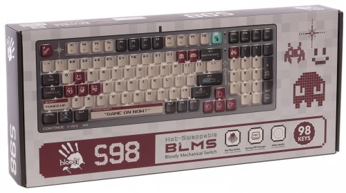 A4Tech Bloody S98 Pixels Red