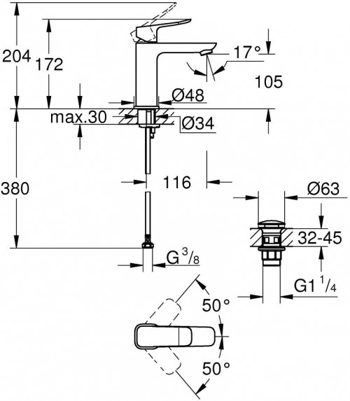 Grohe Dice 1018330000