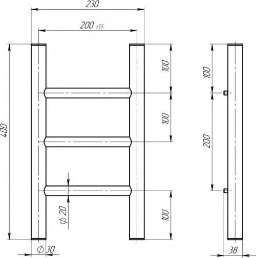 Deffi Orion E R P3 200x400 C.OR.40.20.3.E.C.R.1