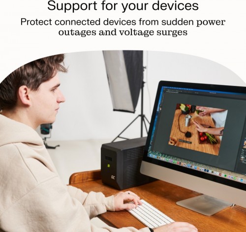 Green Cell PowerProof 1000VA 700W (UPSLP700)