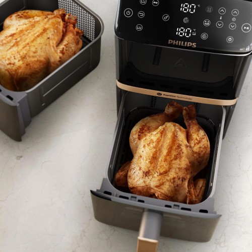 Philips 4000 Series Stacked Dual Basket Airfryer NA462/70