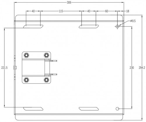 Multibrackets MB2654