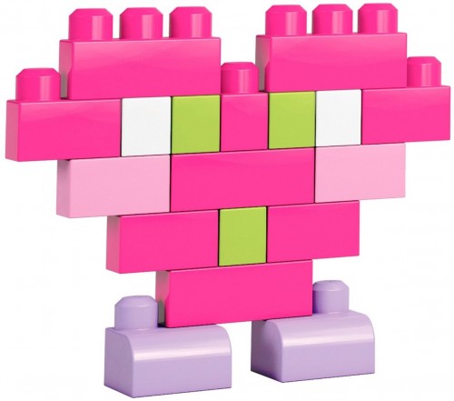 MEGA Bloks Big Building Bag (Pink) DCH62