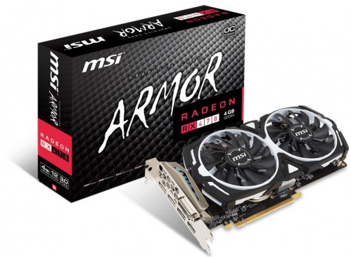 MSI RX 470 ARMOR 4G OC