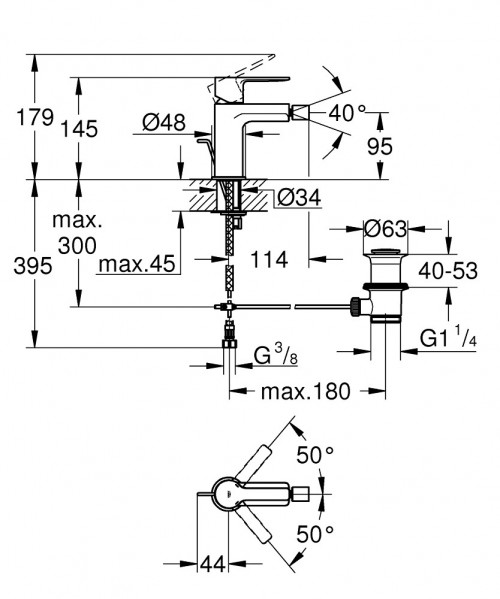 Grohe Lineare S 33848