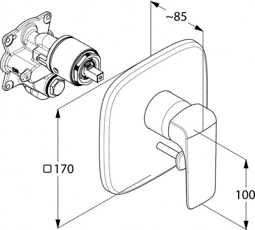 Kludi Ameo 416500575