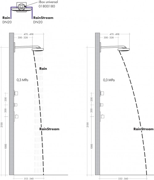 Hansgrohe Raindance Select E 300 26468