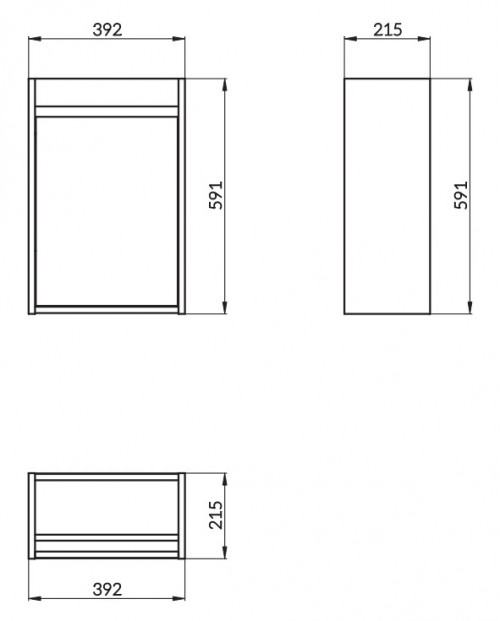 Cersanit Crea 40 stand