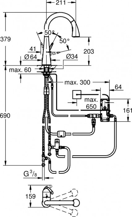 Grohe Zedra Touch New 30219