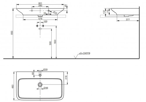 TOTO MH LW10035G