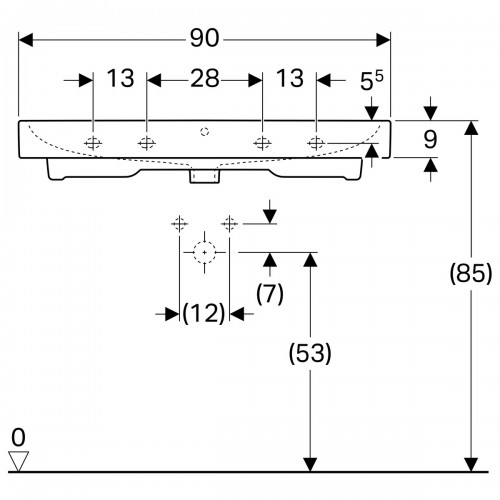 Geberit iCon 90 124090000