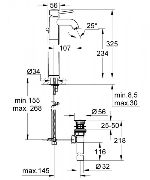 Grohe BauClassic 32868000