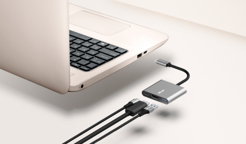 Trust Dalyx 3-in-1 Multiport USB-C Adapter