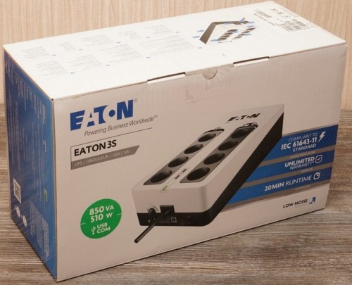 Упаковка Eaton 3S 850DIN