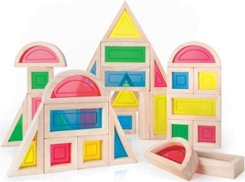 Guidecraft Rainbow Blocks G3016