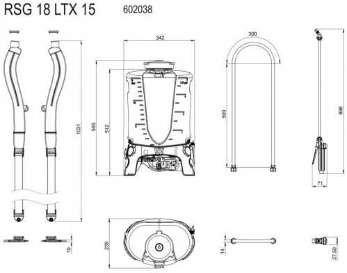 Metabo RSG 18 LTX