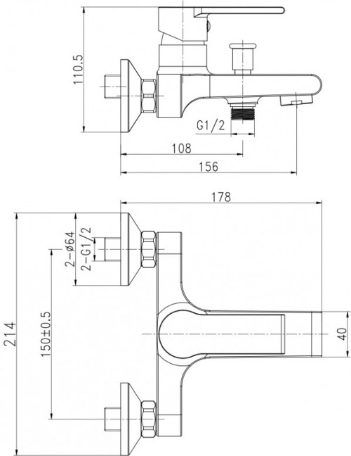 Cersanit Brasko A63021