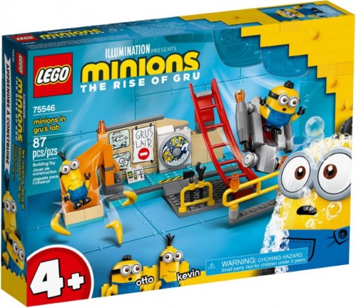 Lego Minions in Grus Lab 75546