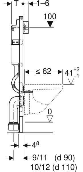 Geberit Duofix 458.103.00.1