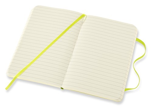 Moleskine Ruled Soft Notebook Pocket lime