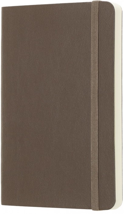 Moleskine Plain Notebook Pocket Soft Brown