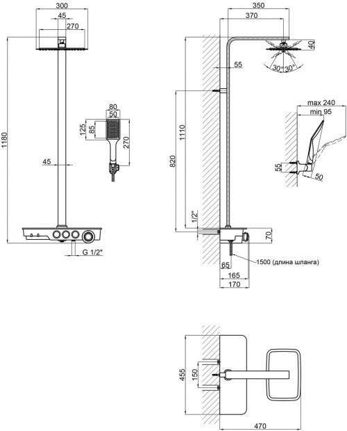 Q-tap Sloup 57T106VKNW