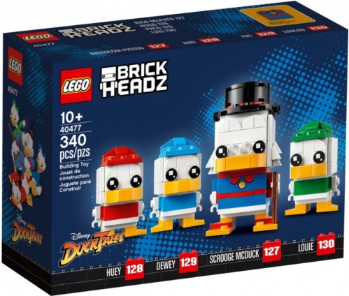 Lego Scrooge McDuck Huey Dewey and Louie 40477