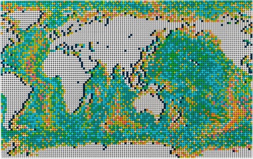 Lego World Map 31203