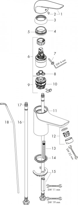 Hansgrohe Novus 71022000