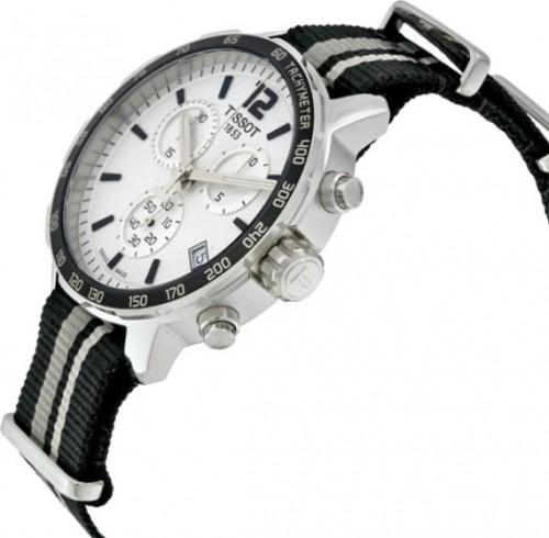 TISSOT Quickster NATO Chronograph T095.417.17.037.10