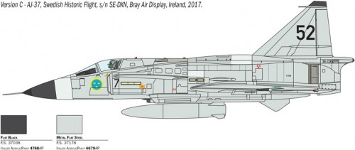 ITALERI Saab JA/AJ 37 Viggen (1:48)